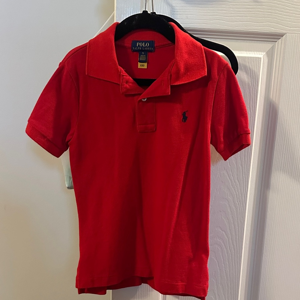 Polo by Ralph Lauren Kids Bright Red Polo Shirt